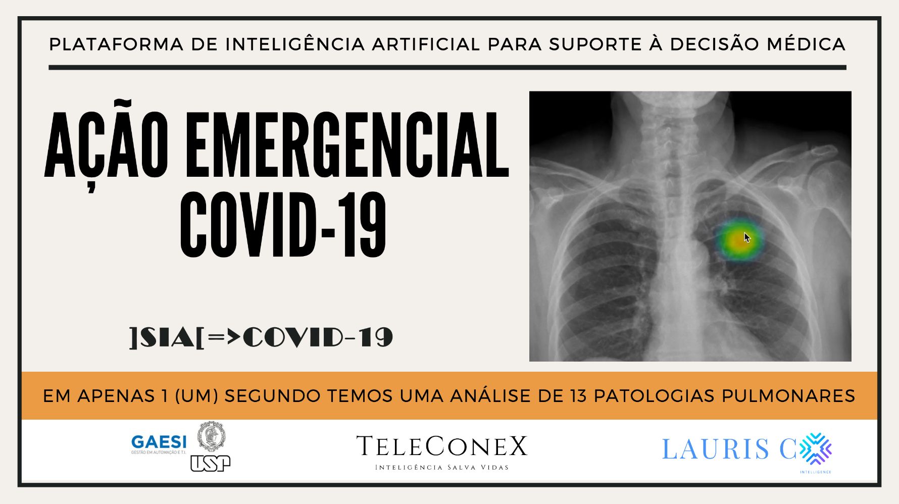 AÇÃO EMERGENCIAL COVID-19